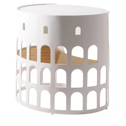 Gio Aio Consoles<Flavio White and Golden Coffee Table