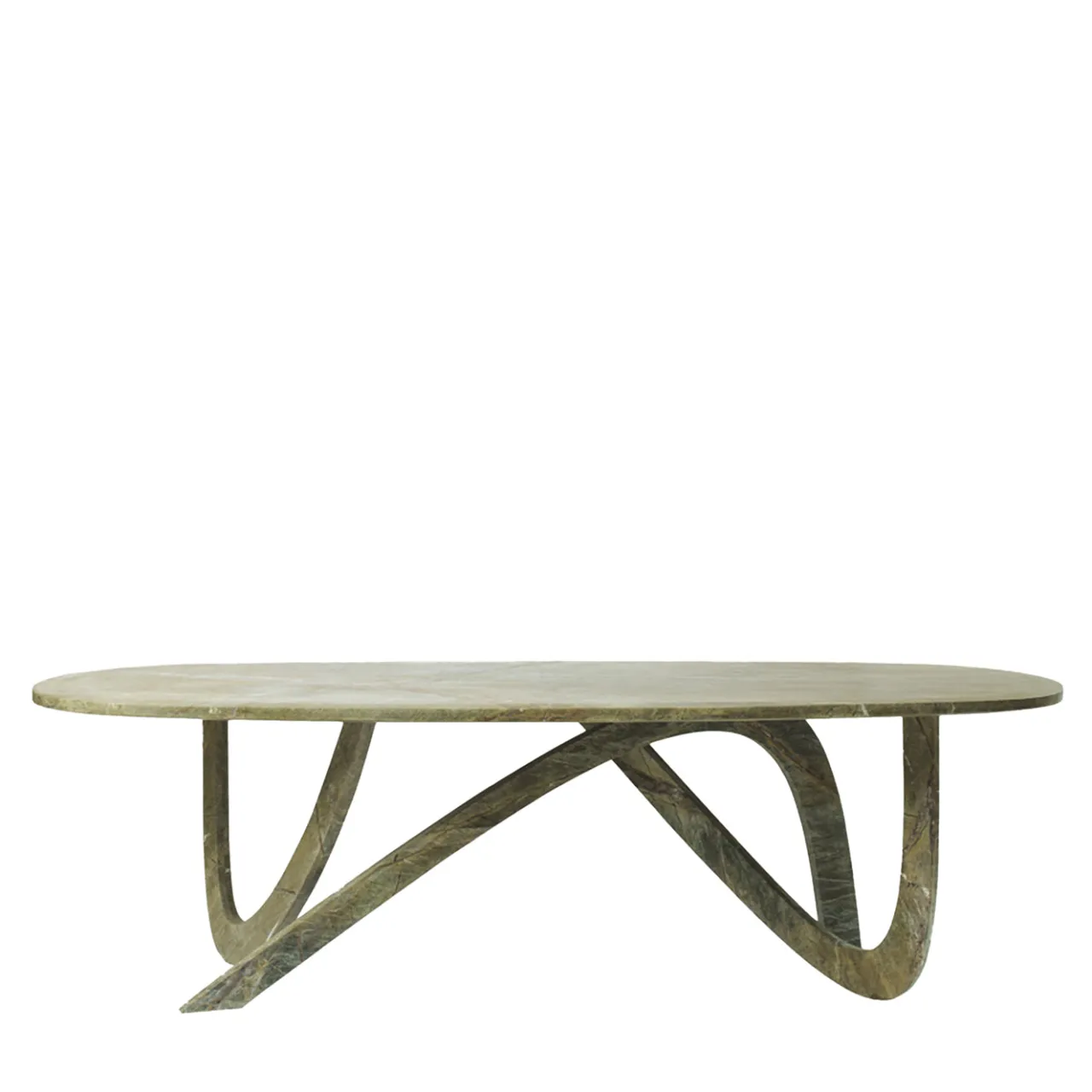 dAM Atelier Dining Tables<Fleur Green Marble Dining Table