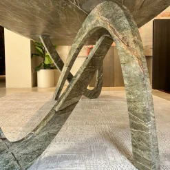 dAM Atelier Dining Tables<Fleur Green Marble Dining Table