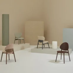 Billiani 1911 Chairs<Fleuron 203 Anthracite & Beige Lounge Chair by Constance Guisset