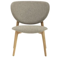 Billiani 1911 Chairs<Fleuron 203 Gray & Natural Ash Lounge Chair by Constance Guisset