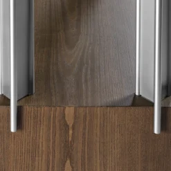 Ghidini 1961 Bookcases<Flexor Green Wood & Metal Bookshelf by Gio Ponti