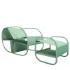 Giacopini Outdoor Armchairs<Flip Mint Seat and Sidetable by Salomé Hazan