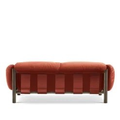 Ghidini 1961 Sofas<Flo Orange Velvet 2-Seater Sofa by Lorenza Bozzoli
