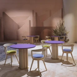 Fratelli Boffi Bistro Tables<Flo Round Table by Lorenza Bozzoli