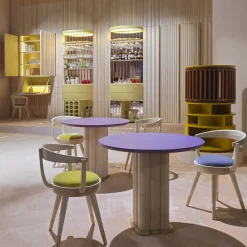 Fratelli Boffi Bistro Tables<Flo Round Table by Lorenza Bozzoli