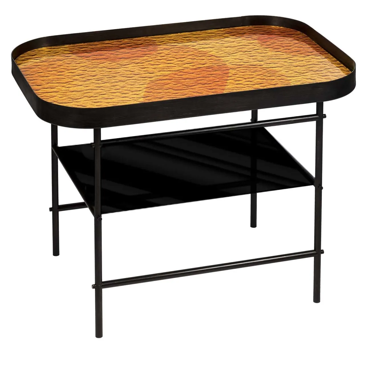 Bronzetto Serving Tables<Float Yellow Side Table
