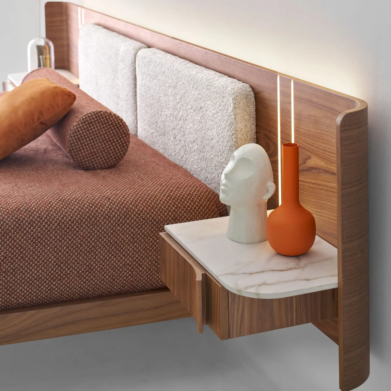 Modesign Beds<Floating Book Bed