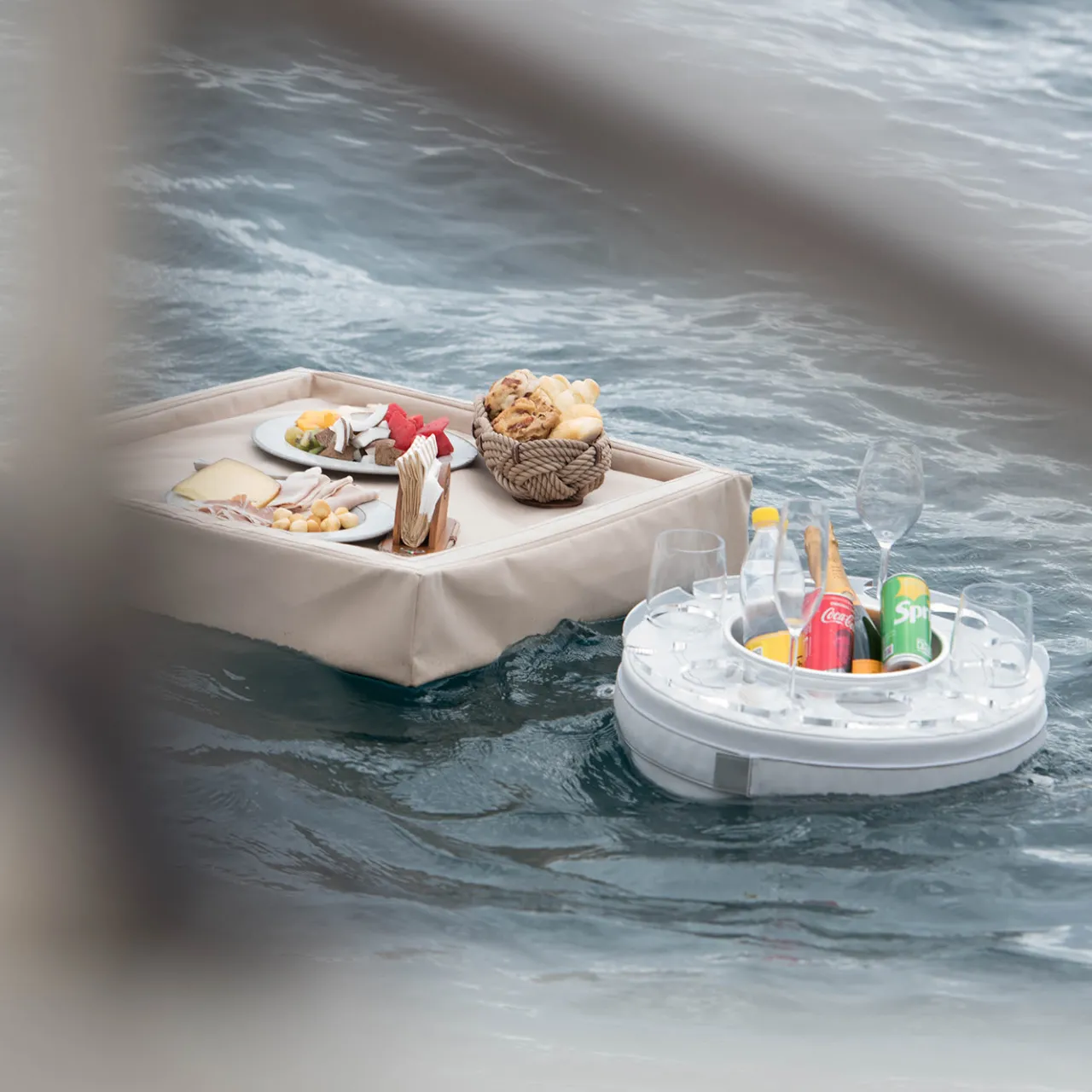 Marricreo Other Outdoor Furniture<Floating Drinks Holder Beige