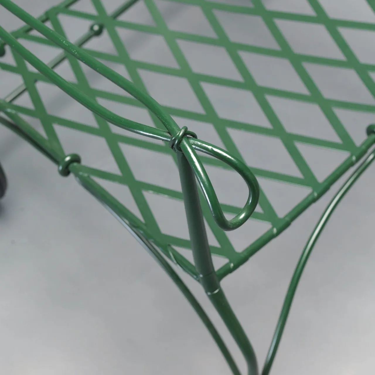 Officina Ciani Outdoor Armchairs<Florio Green Iron Outdoor Armchair