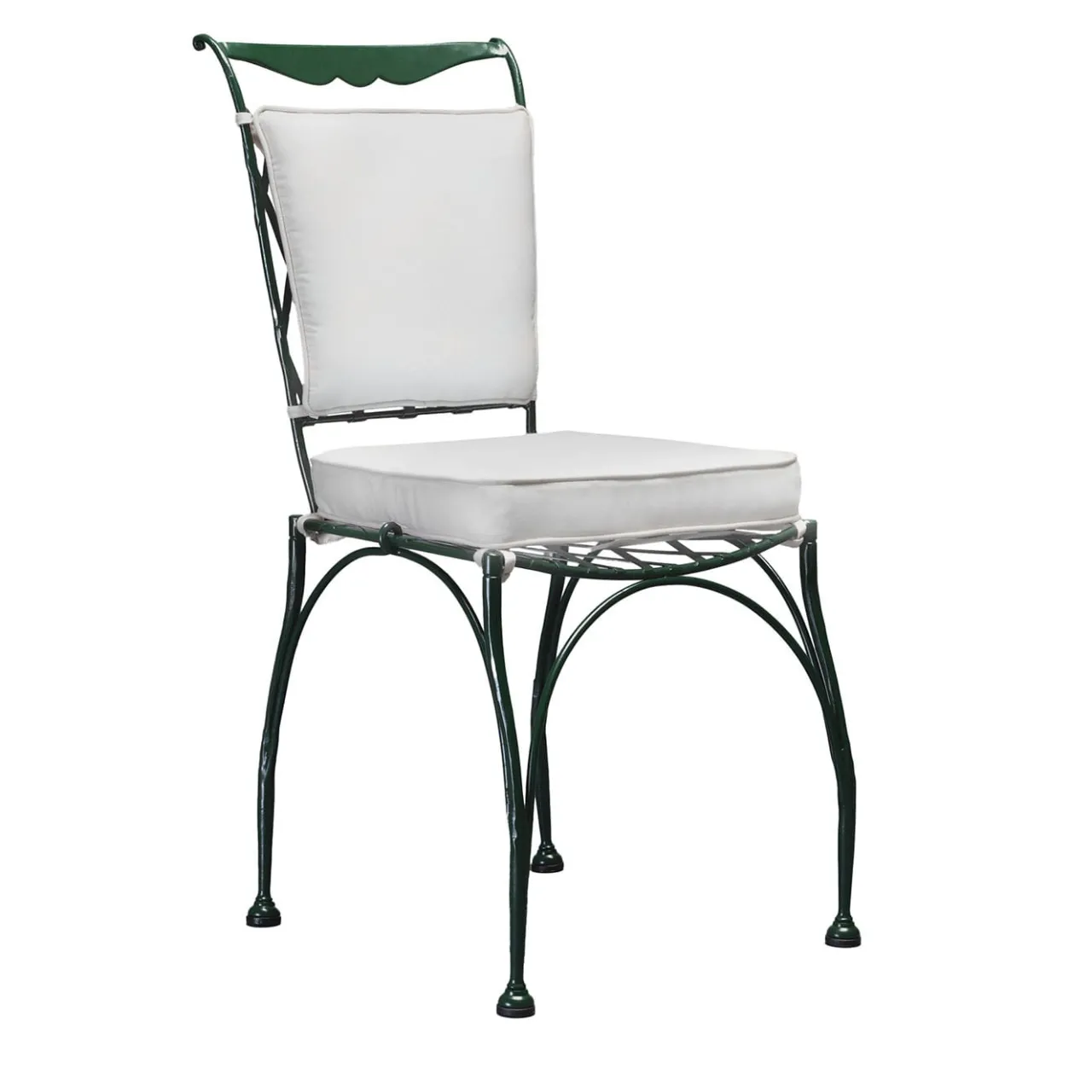 Officina Ciani Outdoor Chairs & Stools<Florio Green Iron Outdoor Chair