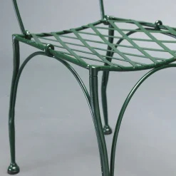 Officina Ciani Outdoor Chairs & Stools<Florio Green Iron Outdoor Chair