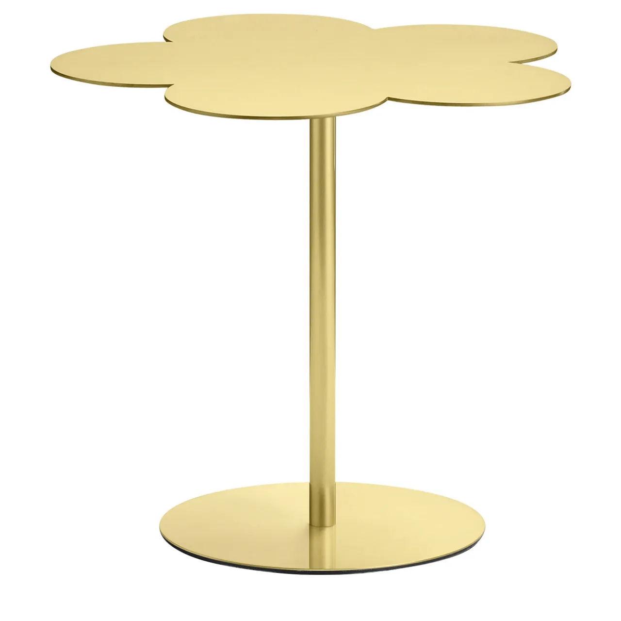 Ghidini 1961 Side Tables<Flowers Satin Brass Medium Side Table By Stefano Giovannoni