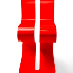 Lamberti Design Chairs<Fluid Ribbon Red Chair by Michael D'Amato