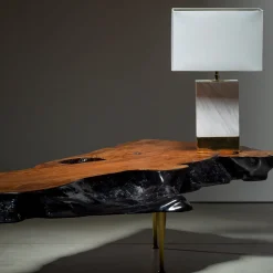Omnibus Design Coffee Tables<Flumen Black Coffee Table