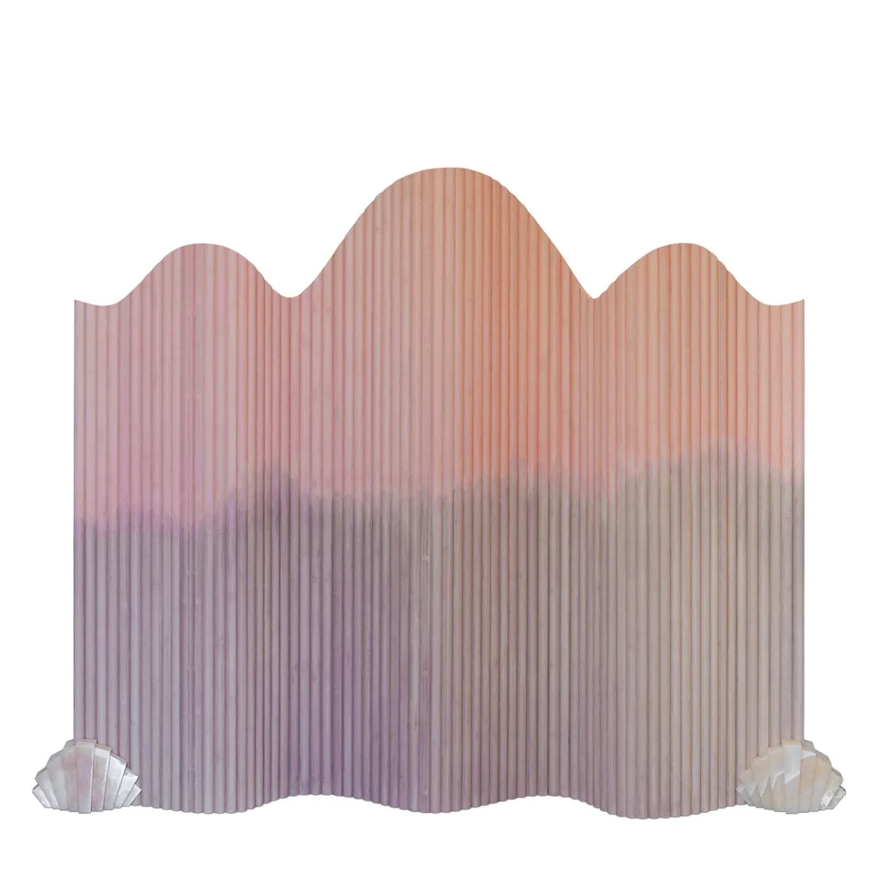 Pietrachiara Room Dividers<Fluxus Pink Hand-painted Screen