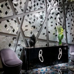 Sicis Cabinets<Fluxus Sideboard With Black Aziz Marble Top