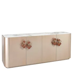 Sicis Cabinets<Fluxus Sideboard With Calacatta Gold Marble Top