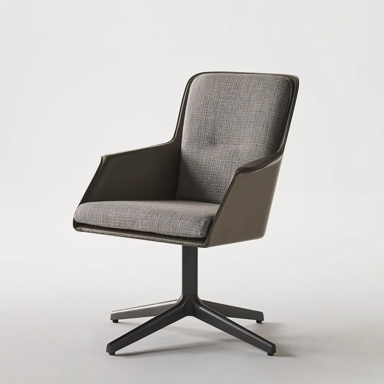 Casa Covre Office Chairs<Fly Brown Office Armchair
