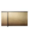 De Castelli Consoles<Folio Brass Console by DRAW Studio