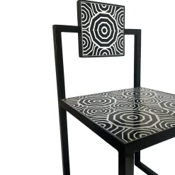 Francesco Della Femina Outdoor Chairs & Stools<Fontelina Black & White Tiles Outdoor Chair