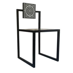Francesco Della Femina Outdoor Chairs & Stools<Fontelina Black & White Tiles Outdoor Chair