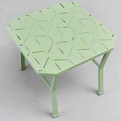 Officina Ciani Outdoor Coffee Tables<Forest Green Coffee Table by in Stainless Steel