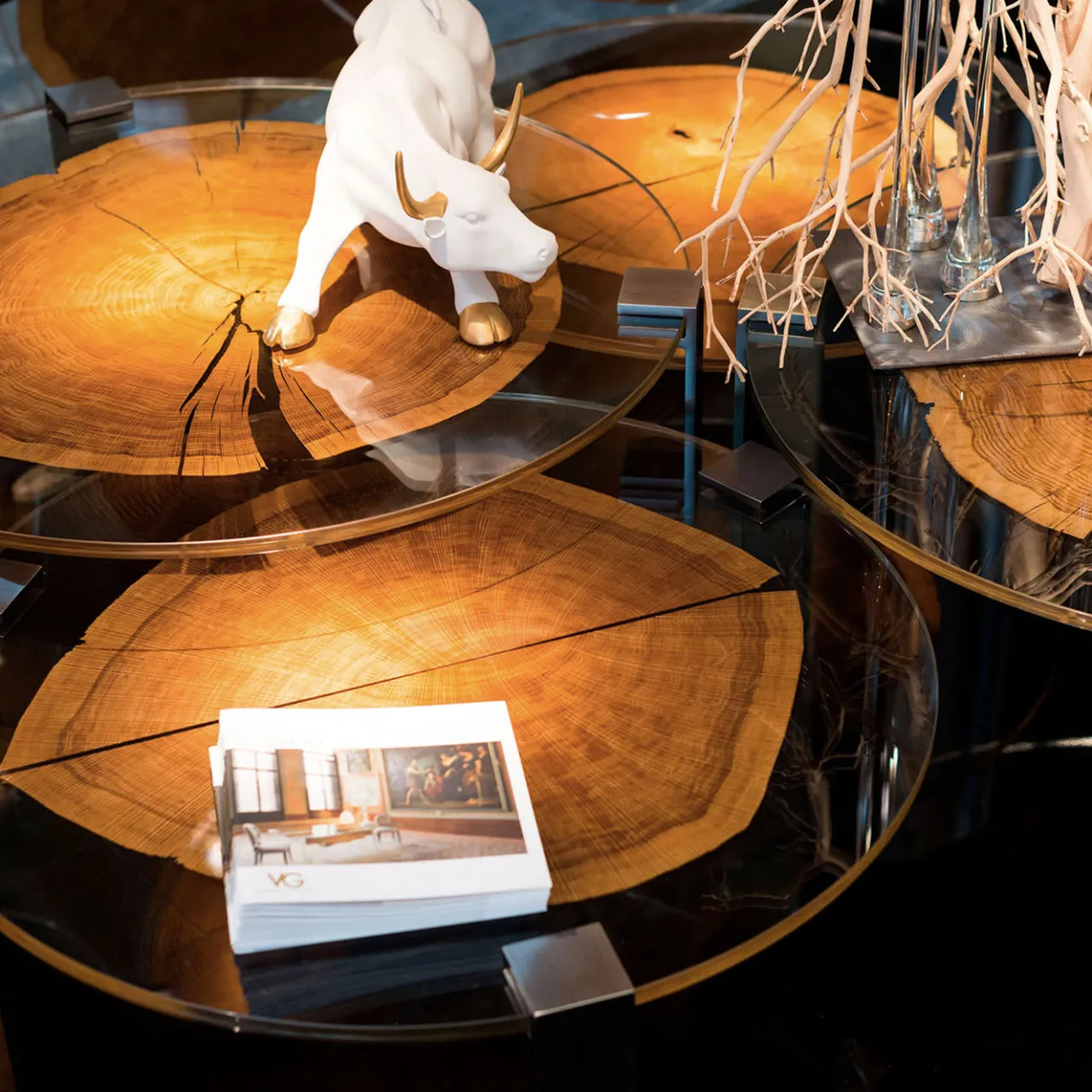VGnewtrend Coffee Tables<Foresta Low Coffee Table