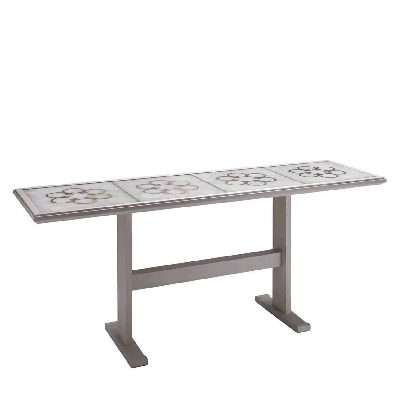 Fratelli Boffi Consoles<Four Quatrefoils Table by Archer Humphryes Architects