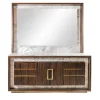 Estro Collezioni Dressers<Frame LF Arabescato marble sideboard with mirror
