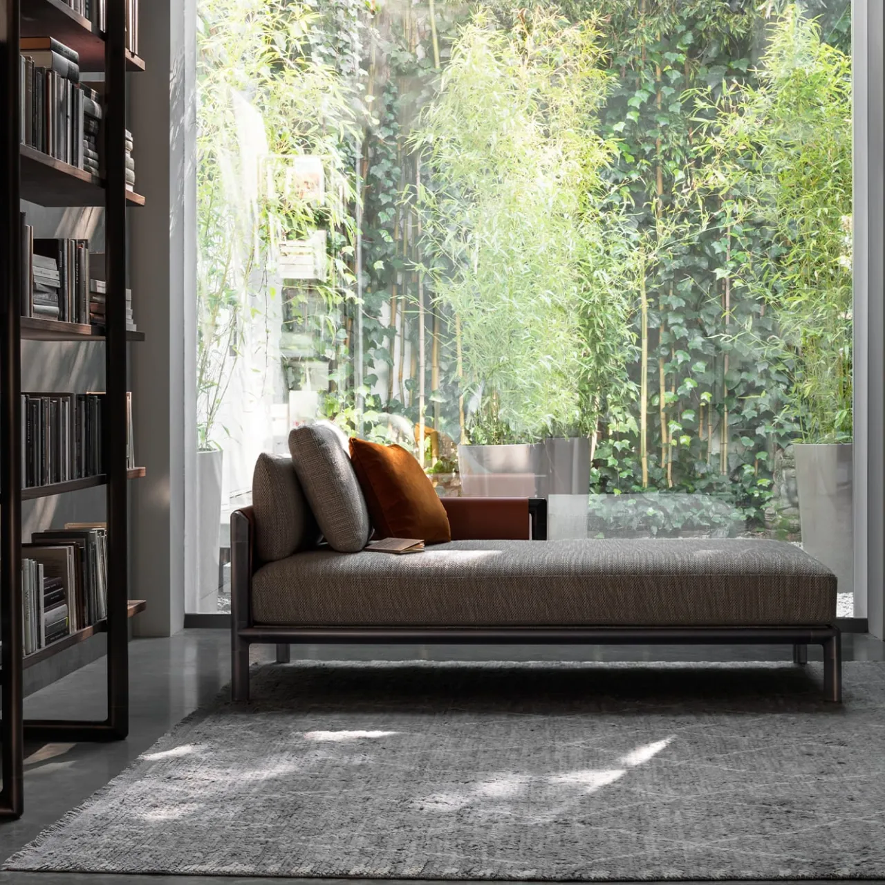 Ghidini 1961 Chaises<Frame L-Shaped Chaise Longue
