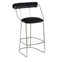 Enrico Girotti Bar Stools<Fran Ultrablack Stool