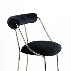 Enrico Girotti Bar Stools<Fran Ultrablack Stool