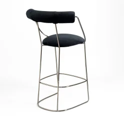 Enrico Girotti Bar Stools<Fran Ultrablack Stool