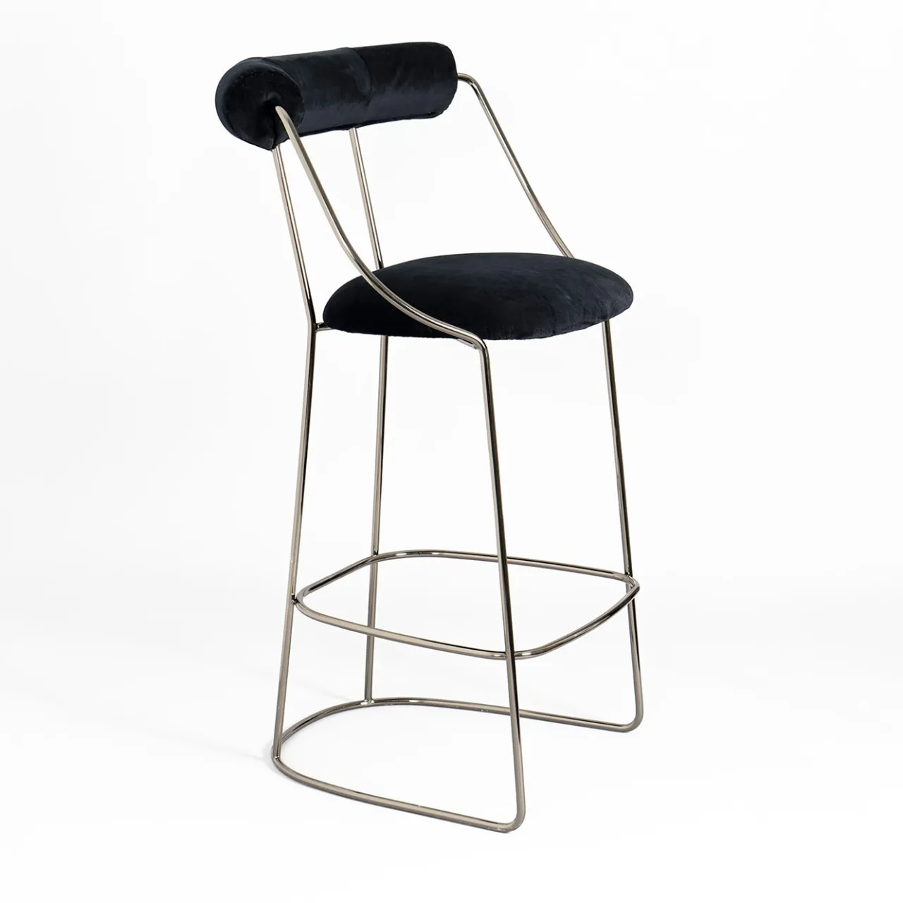 Enrico Girotti Bar Stools<Fran Ultrablack Stool