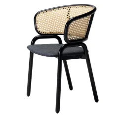 Livoni 1895 Chairs<Frantz 981 Black Chair by Gil Sheffi & Yoav Avinoam - Tekhne Collection