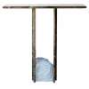 Stone Stackers Consoles<Frappuccino & White Carrara Marble Console