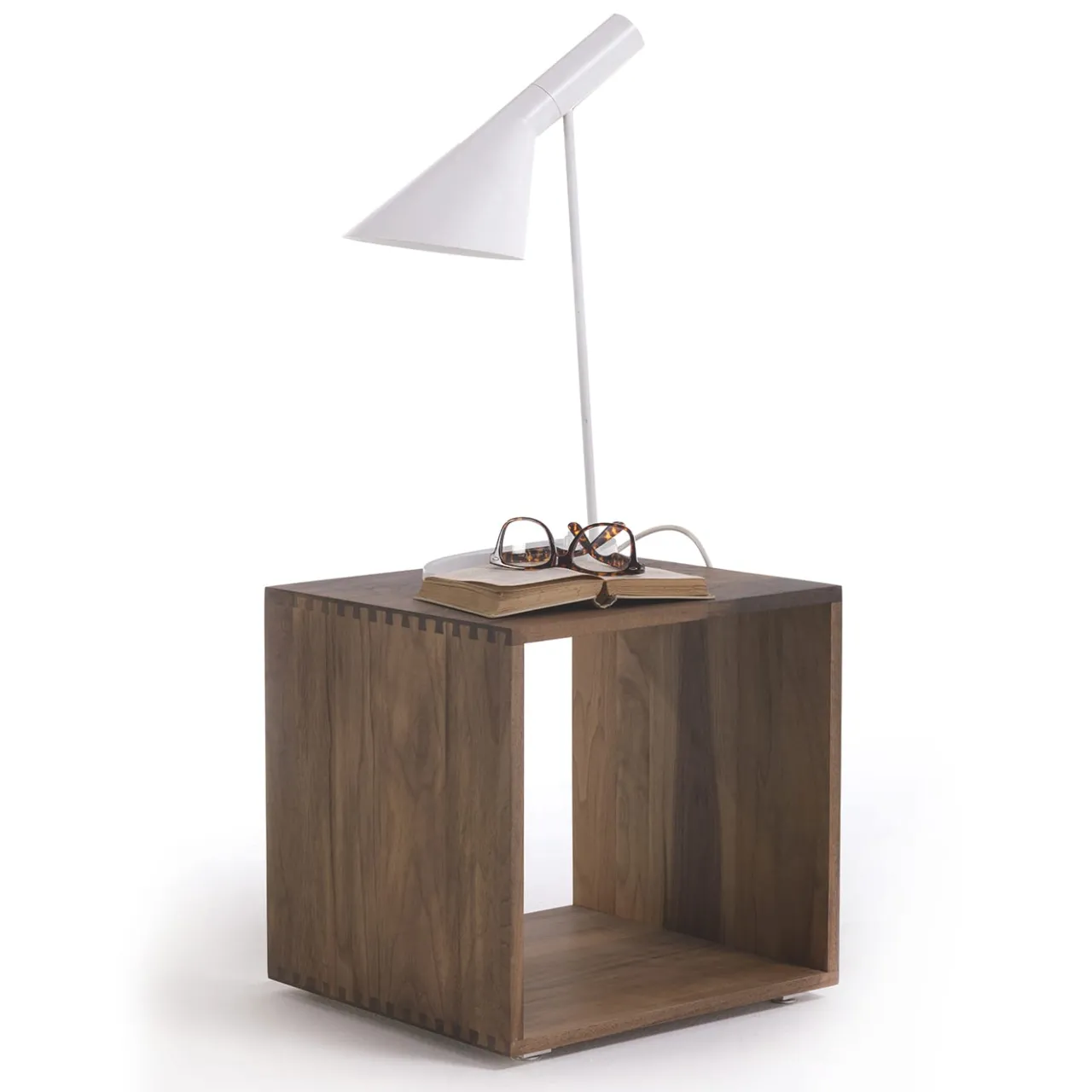 Riva 1920 Nightstands<Freedom Walnut Nightstand by C.R. & S. Ripa 1920