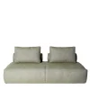Mantellassi 1926 Sofas<Freestyle Green Fabric Platform Sofa