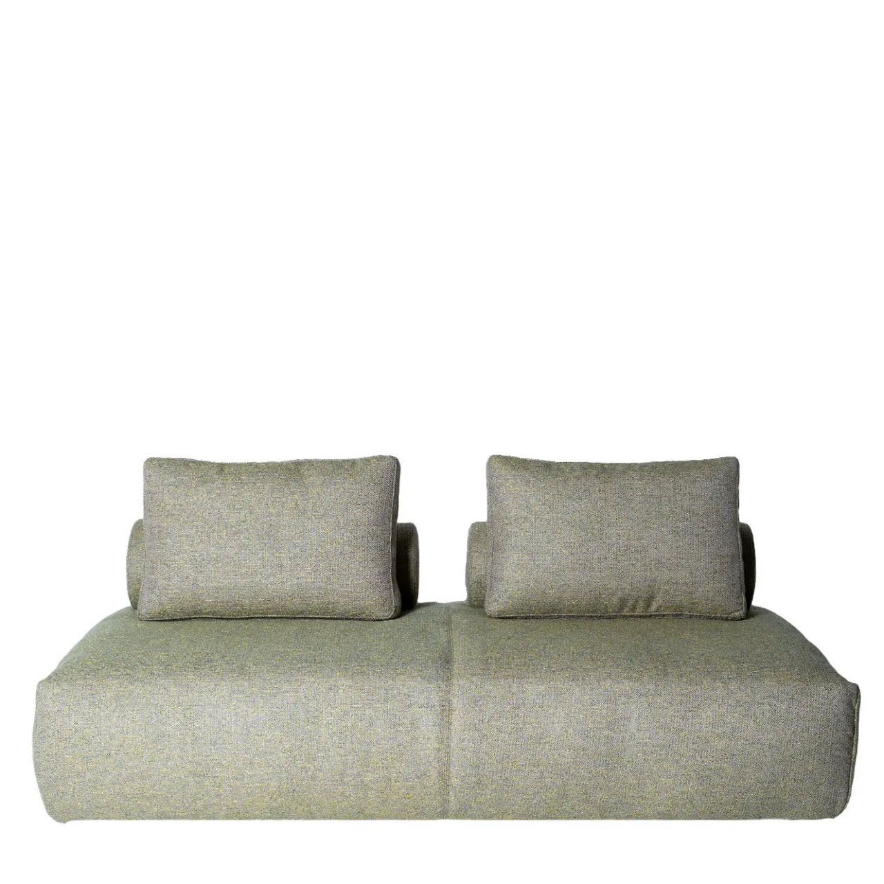 Mantellassi 1926 Sofas<Freestyle Green Fabric Platform Sofa