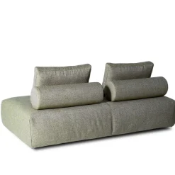 Mantellassi 1926 Sofas<Freestyle Green Fabric Platform Sofa