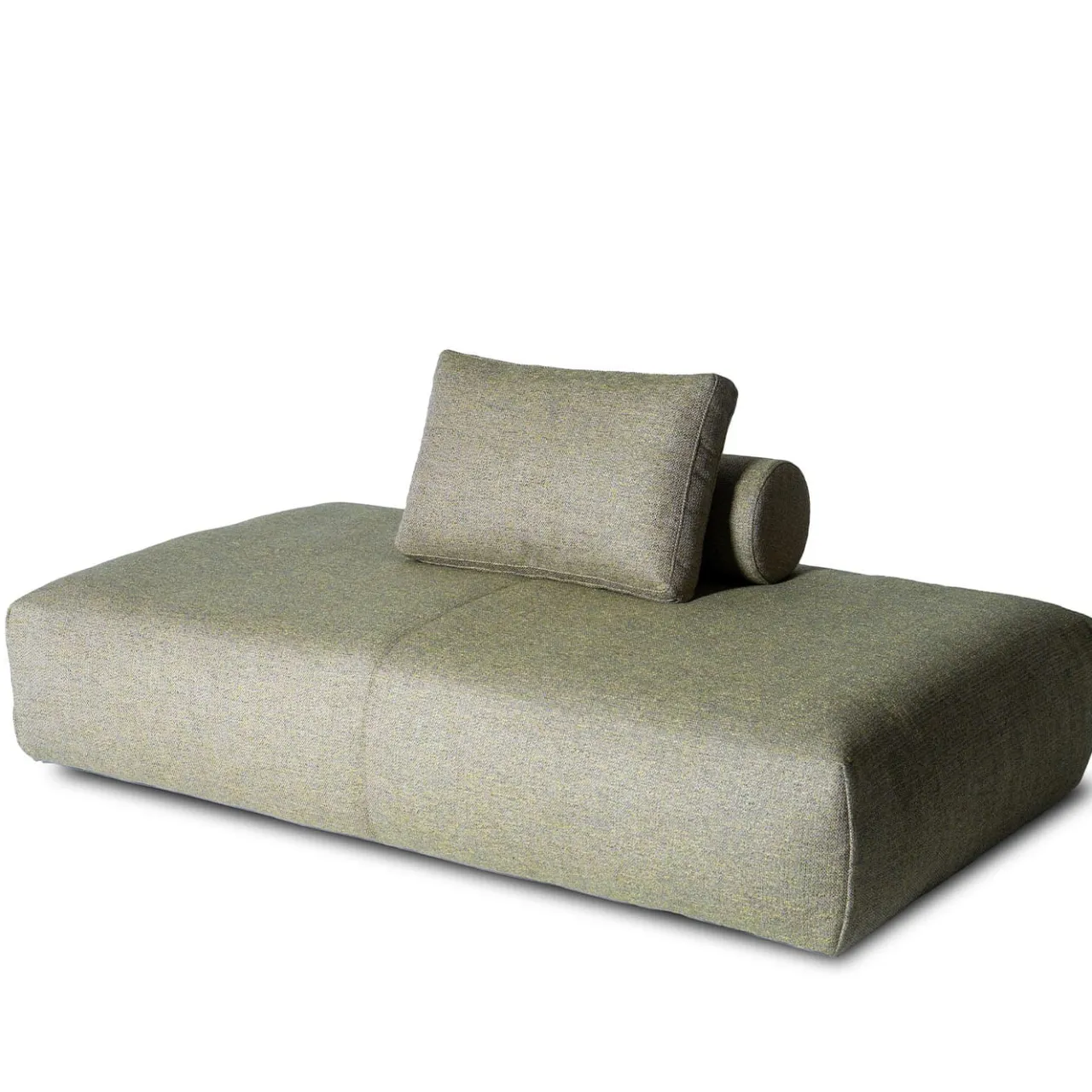 Mantellassi 1926 Sofas<Freestyle Green Fabric Platform Sofa