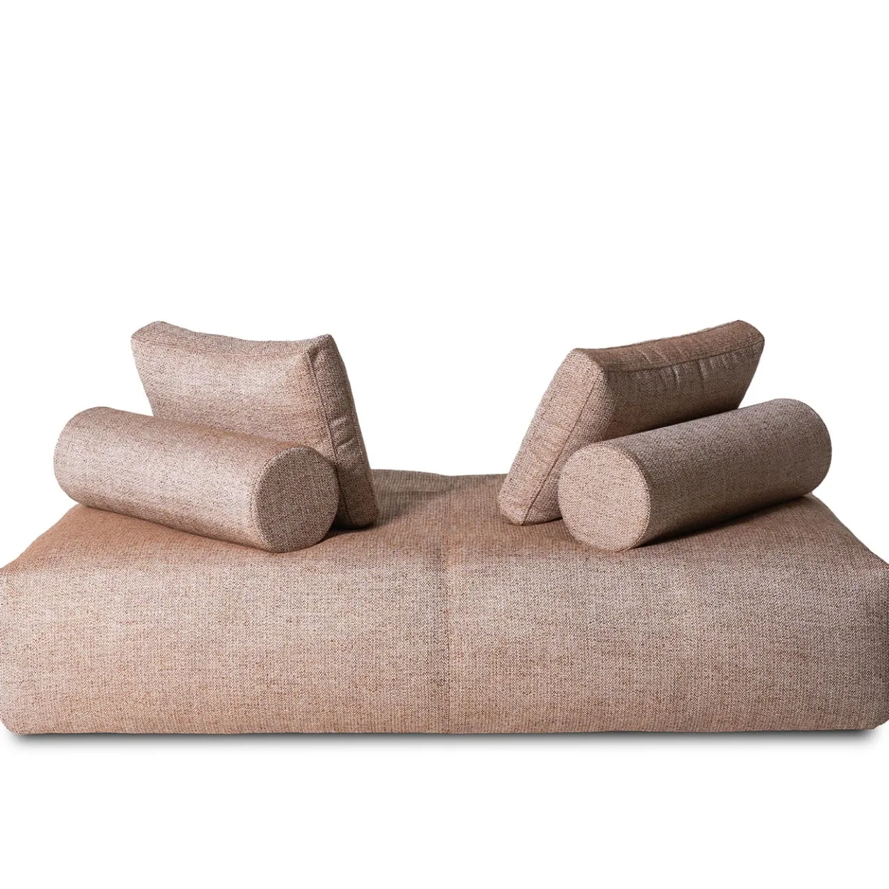 Mantellassi 1926 Sofas<Freestyle Pink Fabric Platform Sofa
