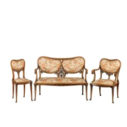 Cugini Lanzani Benches<French Liberty Orange Bench