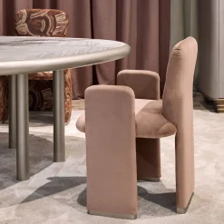 Chiara Provasi Chairs<Frida Pink Velvet Dining Chair