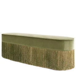 Lorenza Bozzoli Couture Benches<Fringed Green Bench