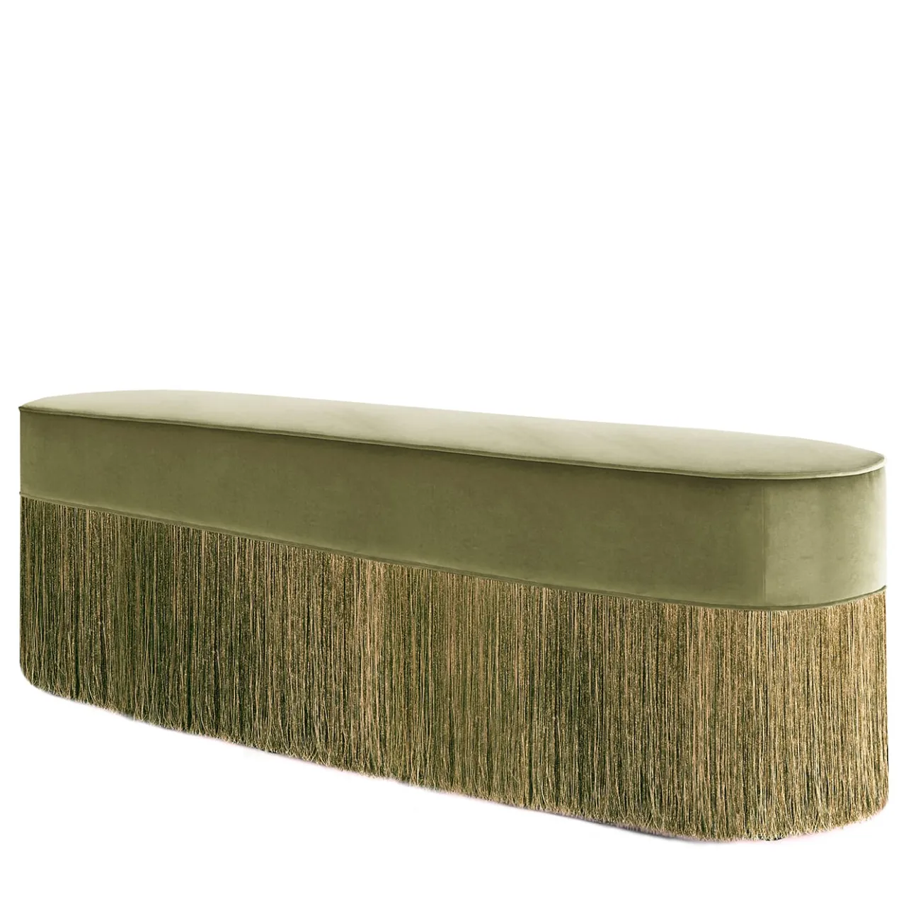 Lorenza Bozzoli Couture Benches<Fringed Green Bench