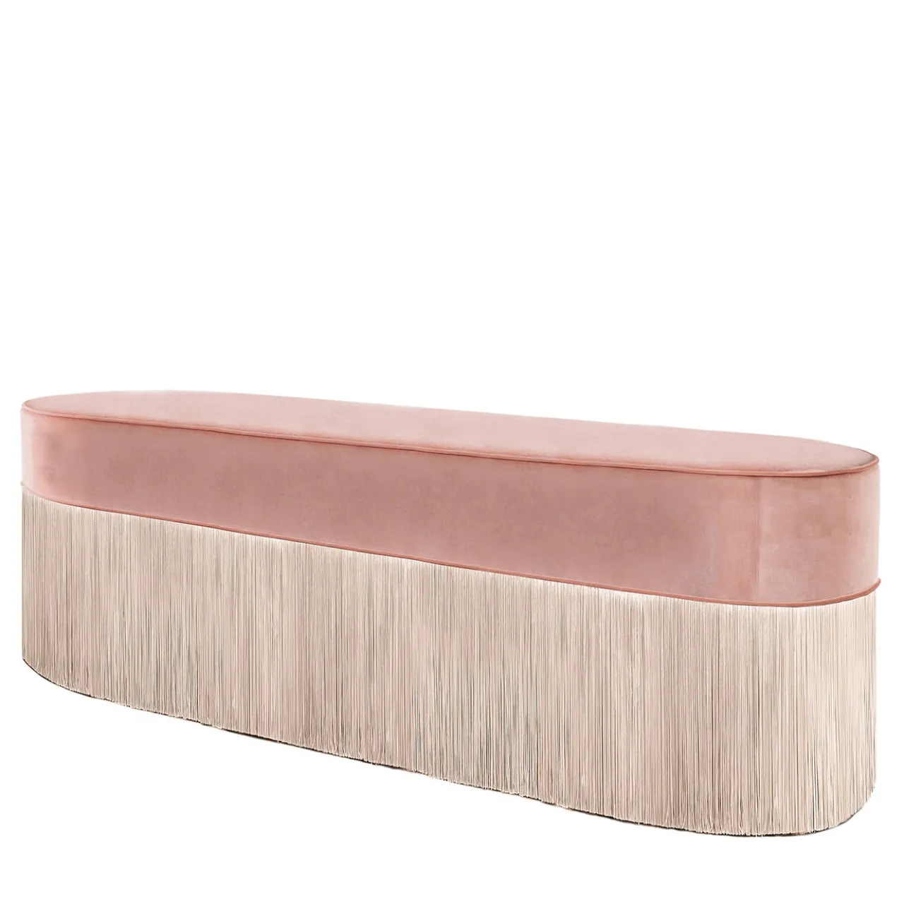 Lorenza Bozzoli Couture Benches<Fringed Pink Bench