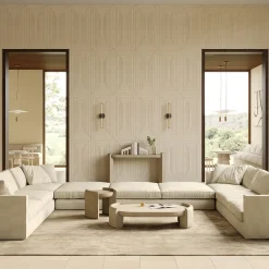 Pimar Limestone Coffee Tables<Fuente Lecce Stone Low Coffee Table by Studio Aretai #1