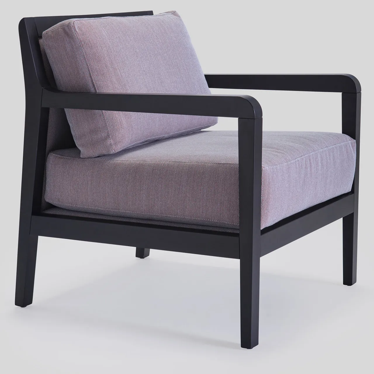 Livoni 1895 Lounge Chairs<Fully Lilac Lounge Armchair by Umberto Bertoni